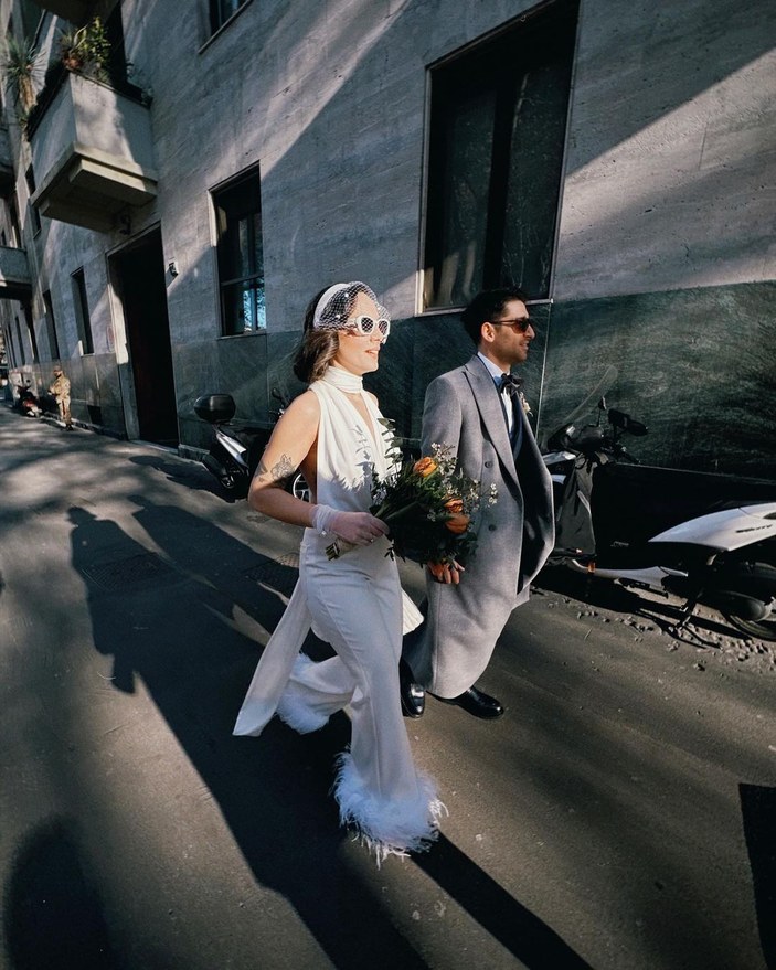 Bora Akkaş Milano'da evlendi