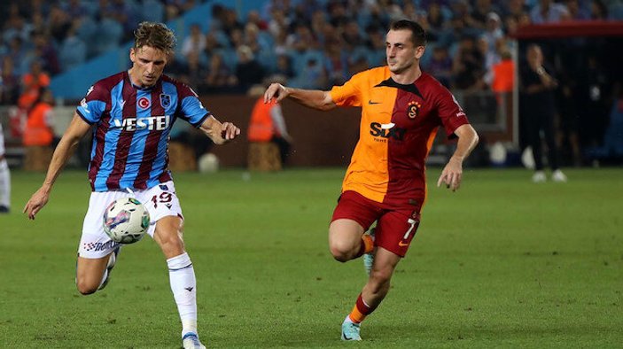Galatasaray - Trabzonspor maçının ilk 11'leri
