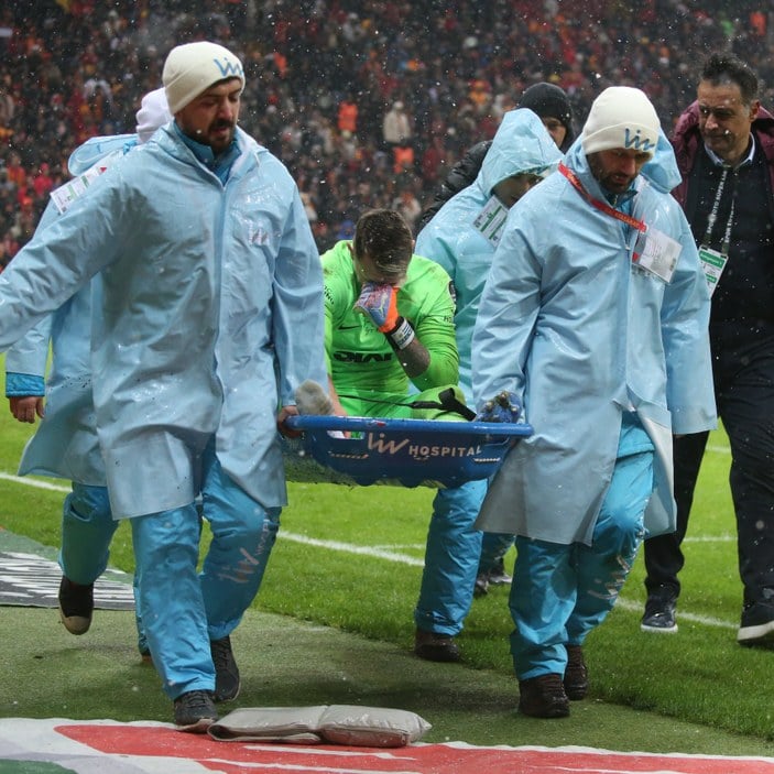 Galatasaray'da Fernando Muslera sakatlandı
