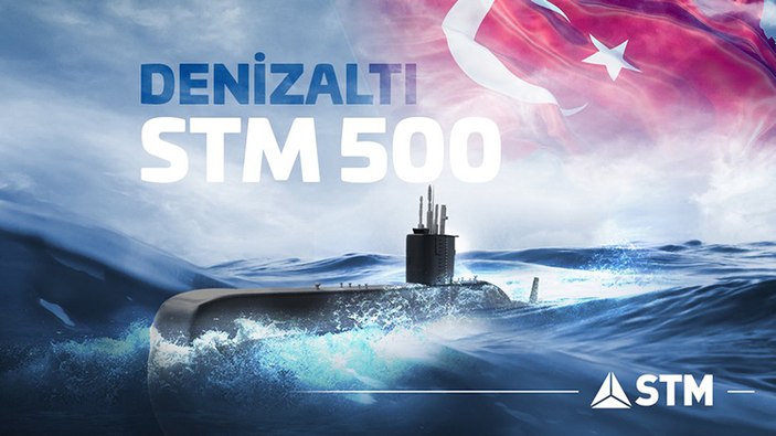 Milli denizaltı STM500, 2023'te görünür olacak