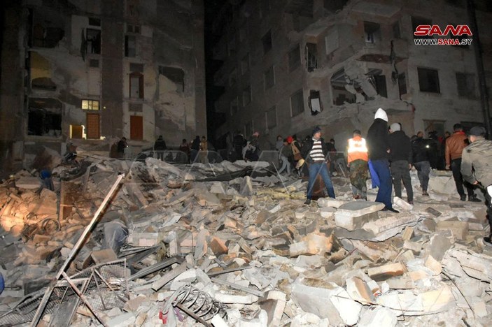 Suriye'de de etkili olan depremde 42 kişi hayatını kaybetti