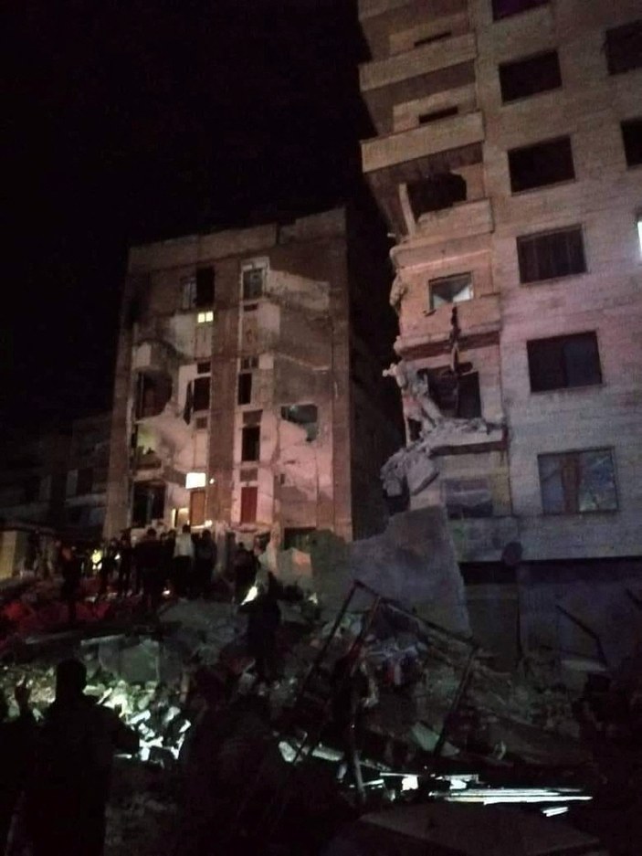 Suriye'de de etkili olan depremde 42 kişi hayatını kaybetti