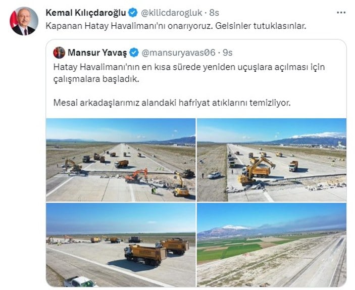 Fuat Oktay'dan Kemal Kılıçdaroğlu'na: Siz hangi havalimanını yaptınız