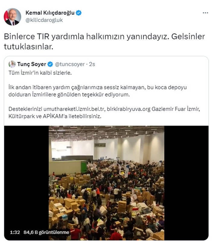 Kemal Kılıçdaroğlu'ndan provokatif paylaşımlar: Gelsinler tutuklasınlar