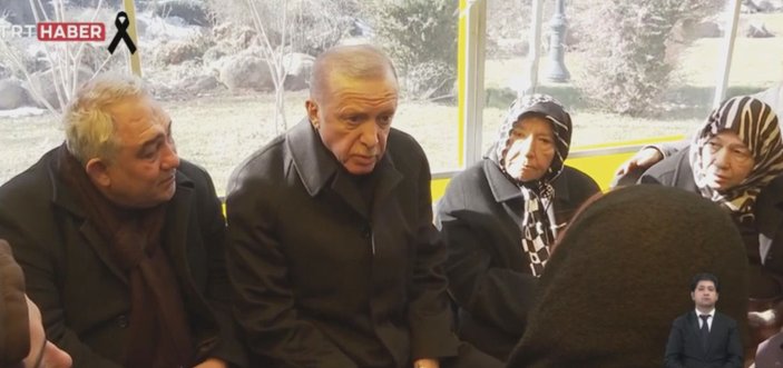 Cumhurbaşkanı Erdoğan Gaziantep'te taziye çadırını ziyaret etti