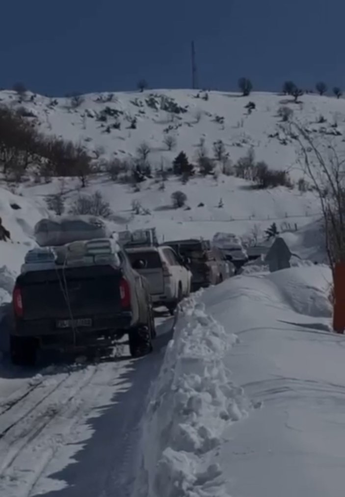 Adıyaman'ın uzak köylerine İHH tarafından yardımlar ulaştırılıyor