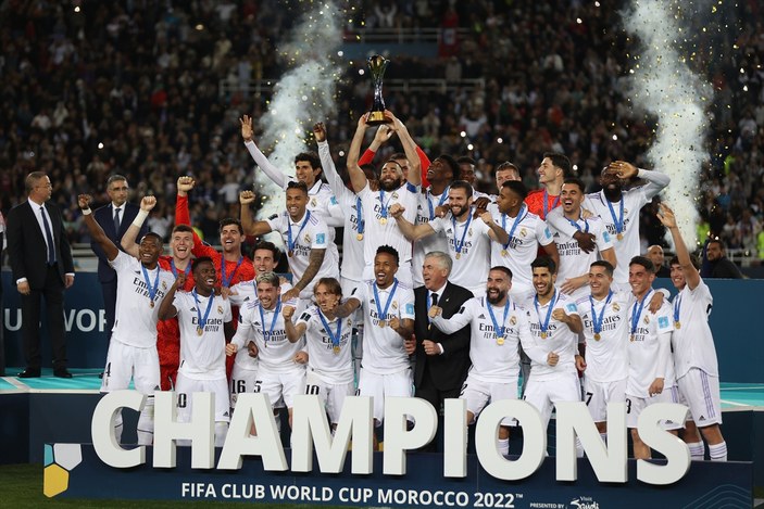Dünya Kulüpler Kupası'nda şampiyon Real Madrid