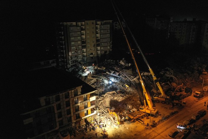 Afet bölgesi Hatay'dan son görüntüler