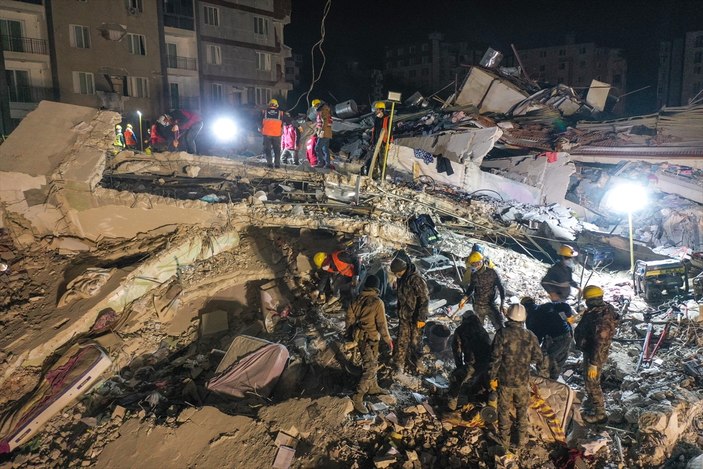 Afet bölgesi Hatay'dan son görüntüler