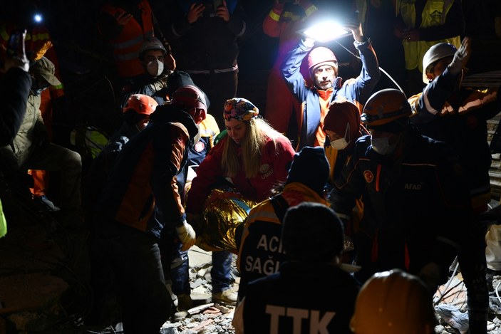 Gaziantep'te enkaz altından 170. saatte kurtarıldı
