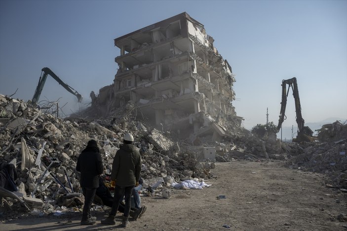 Depremin etkilediği Hatay'ın son hali yürek burktu