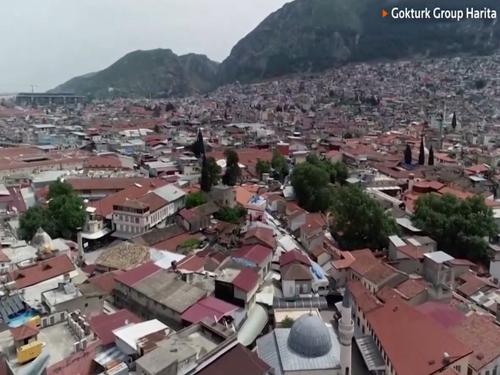 Depremin etkilediği Hatay'ın son hali yürek burktu