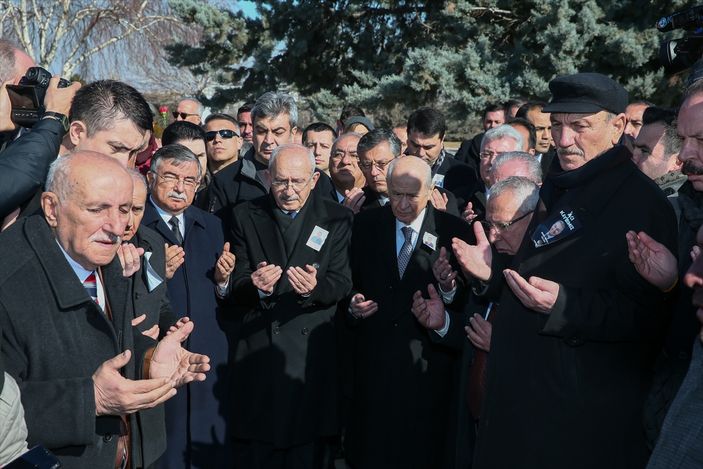 Eski CHP Genel Başkanı Deniz Baykal'a veda