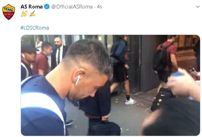 Roma'dan F.Bahçelileri heyecanlandıran Kolarov tweet'i