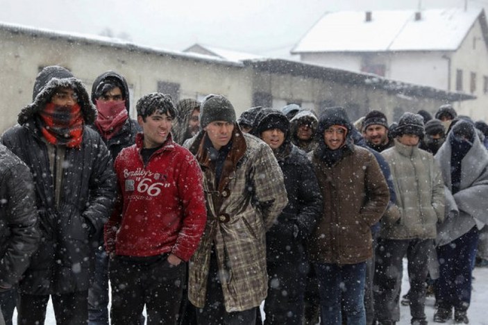 Sırbistan'daki mültecilerin yaşam mücadelesi