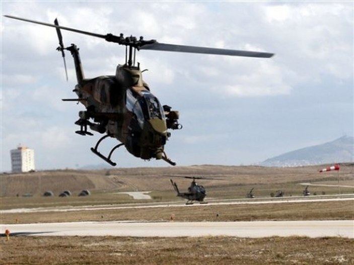 TSK helikopter pilotlarının zorlu eğitimi