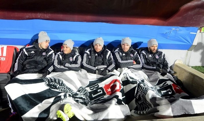 Çaykur Rizespor-Beşiktaş maçından kareler 