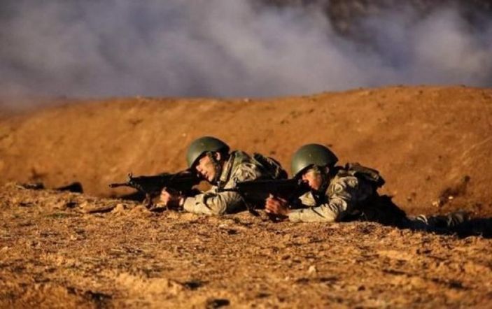 Isparta'da komandoların nefes kesen tatbikatı