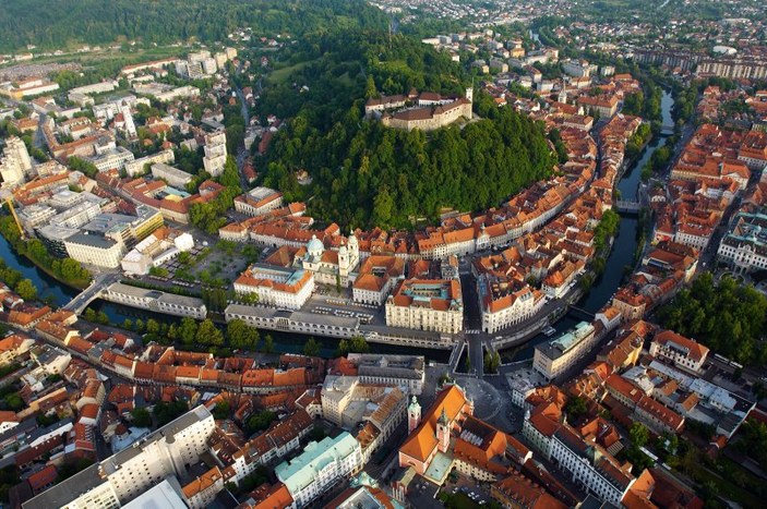 Avrupa'nın küçük mücevheri: Ljubljana
