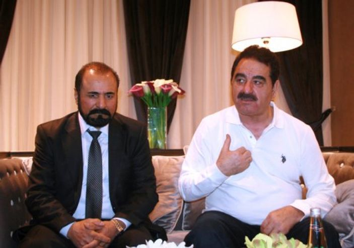 Perver ve Tatlıses Erbil'de bir araya geldi