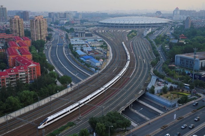 Çin'in 'mermi treni'