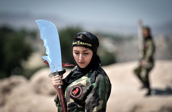 İran'ın Ninja kadınları 