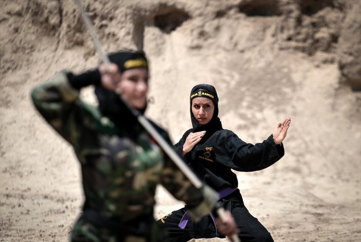 İran'ın Ninja kadınları 