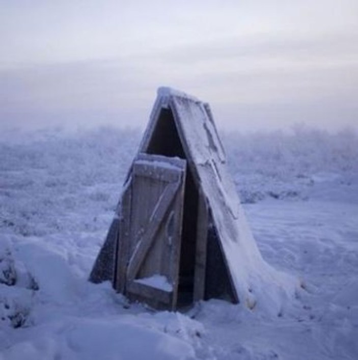 Dünyanın en soğuk köyü Oymyakon 