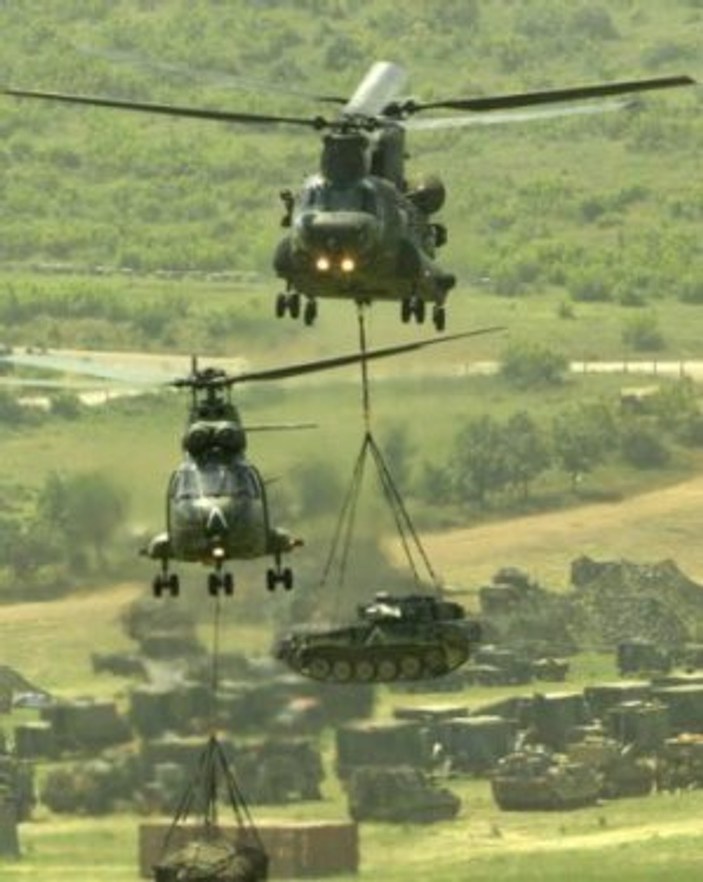 TSK'ya 6 adet dev helikopter Chinook