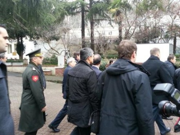 Hollande'nin Galatasaray Üniversitesi'ne yaptığı ziyaretten kareler