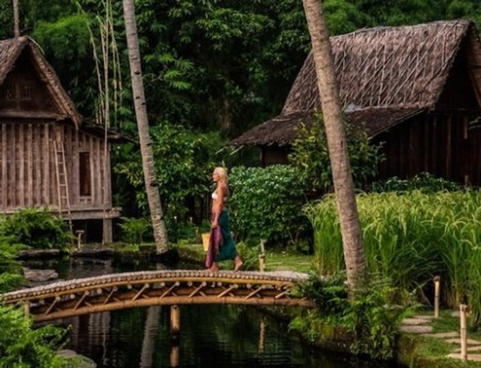 Endonezya'da bulunan tanrıların adası Bali