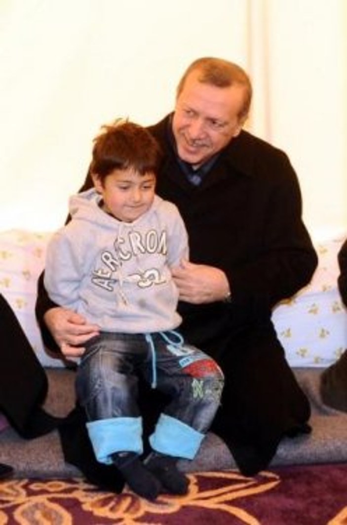 Başbakan Erdoğan Erciş'te