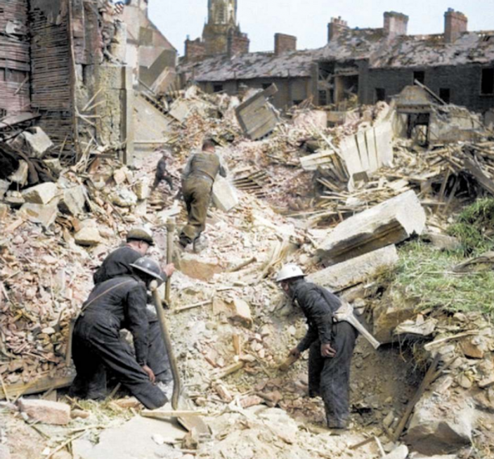 II. Dünya Savaşı Londrası'nın hiç görüşmemiş fotoğrafları