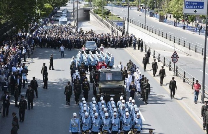 Süleyman Demirel'in cenazesinden fotoğraflar