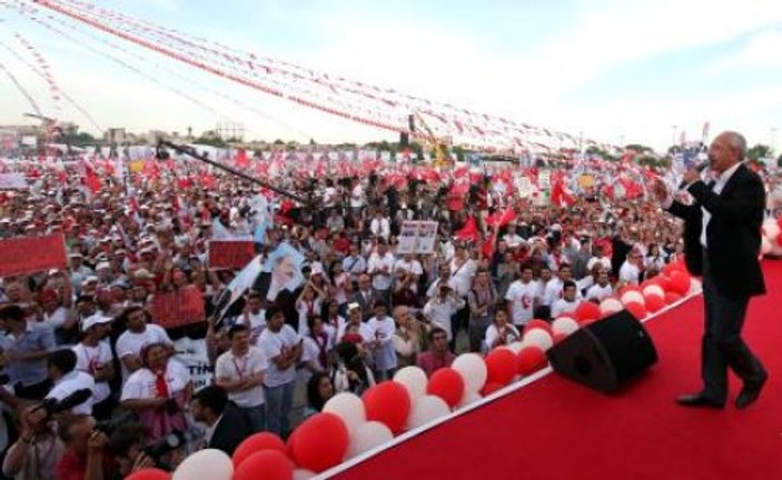 AKP ve CHP Kazlıçeşme mitingi
