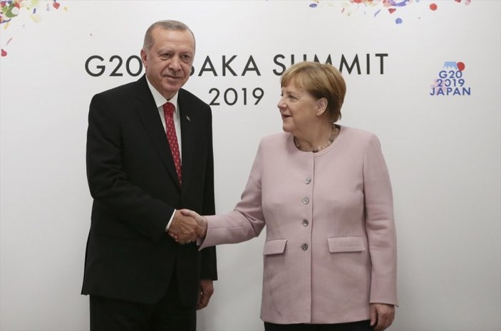 Dünden bugüne Erdoğan ile Merkel'in görüşmeleri