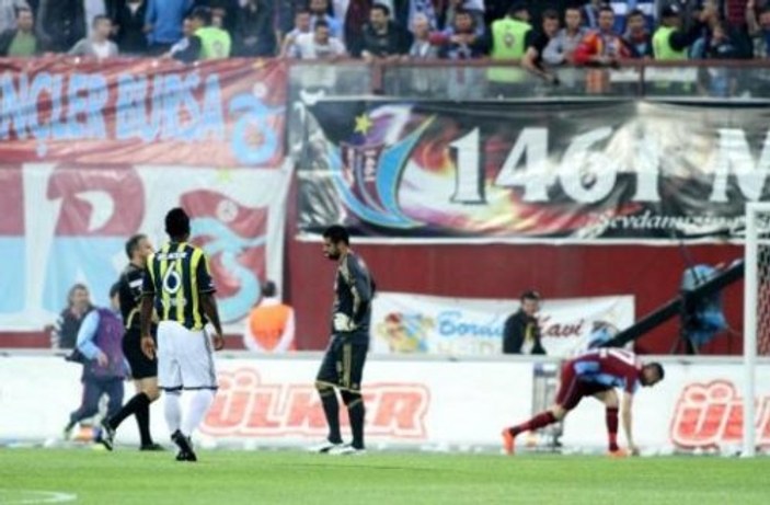 Kare kare F.Bahçe Trabzonspor karşılaşması