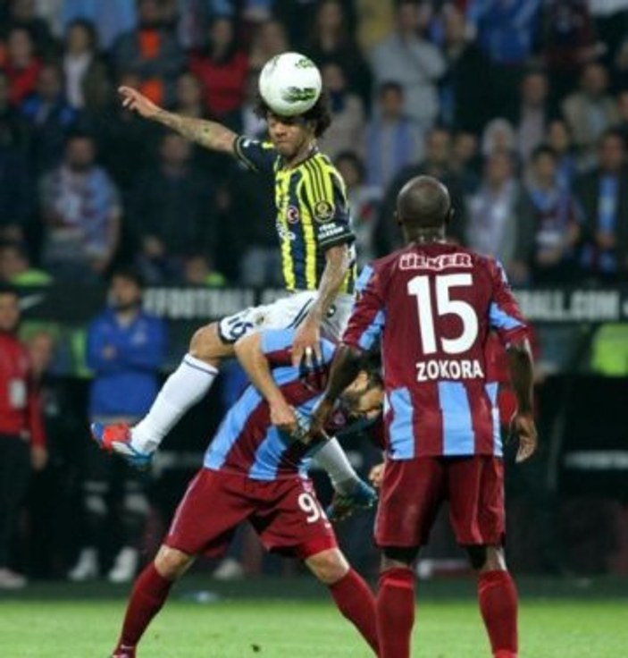 Kare kare F.Bahçe Trabzonspor karşılaşması