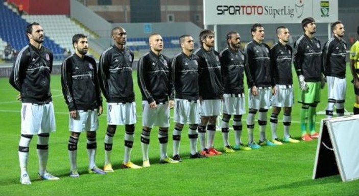Beşiktaş - Karabükspor maçından kareler