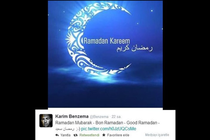 Yıldız futbolculardan Ramazan mesajları