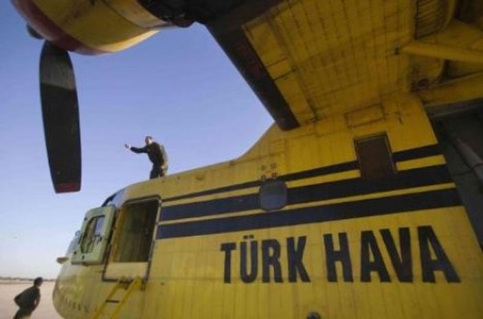 Netanyahu Türk uçaklarını ziyaret etti