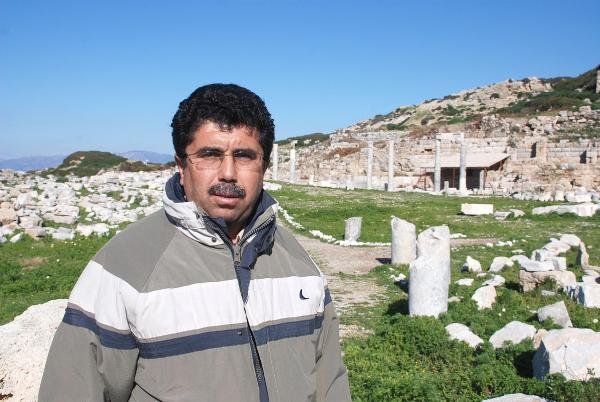 d Knidos Antik Kenti ziyaretçi akınına uğradı