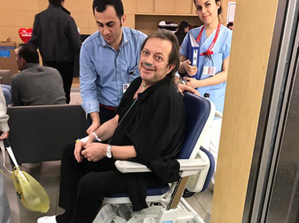 Recep Aktuğ hastaneye kaldırıldı