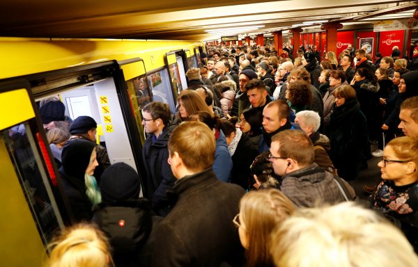 Almanya'da demiryolu grevi