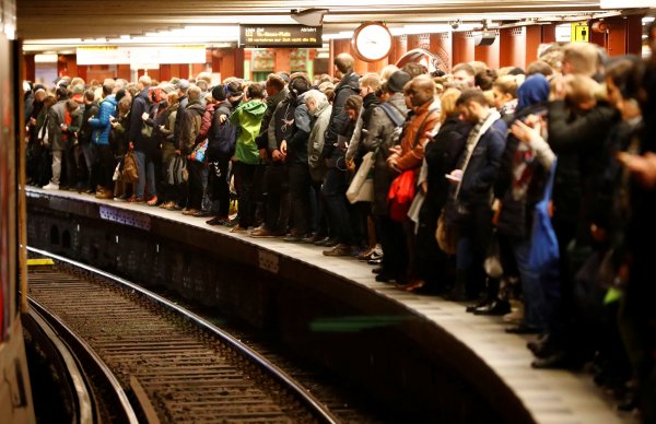 Almanya'da demiryolu grevi