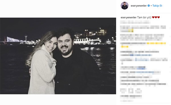 Eser Yenenler: Tam bir yıl oldu