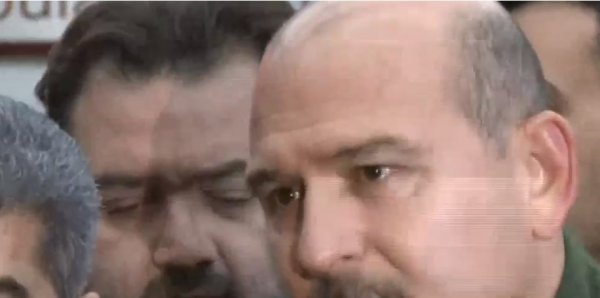 Süleyman Soylu'nun duygusal anları