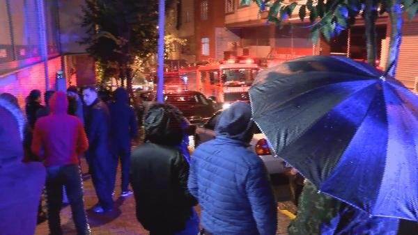 Motosikletteki yangın doğalgaz kutusuna sıçradı