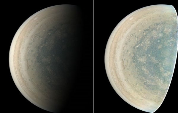 NASA, Jüpiter'deki fırtınaları görüntüledi