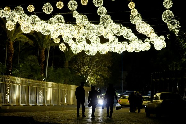 Şam Noel'e hazırlanıyor